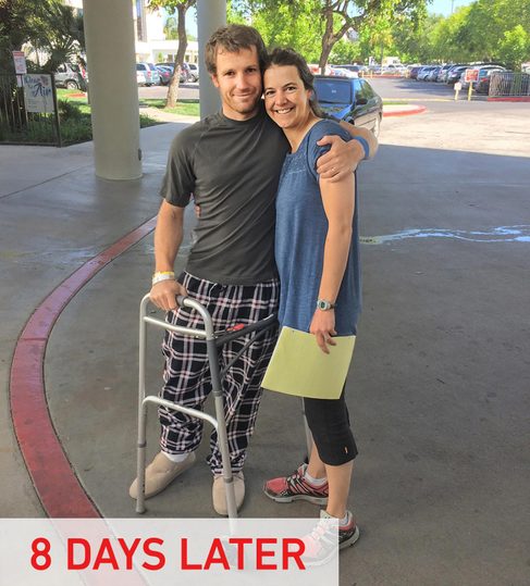 Man survives snake bite