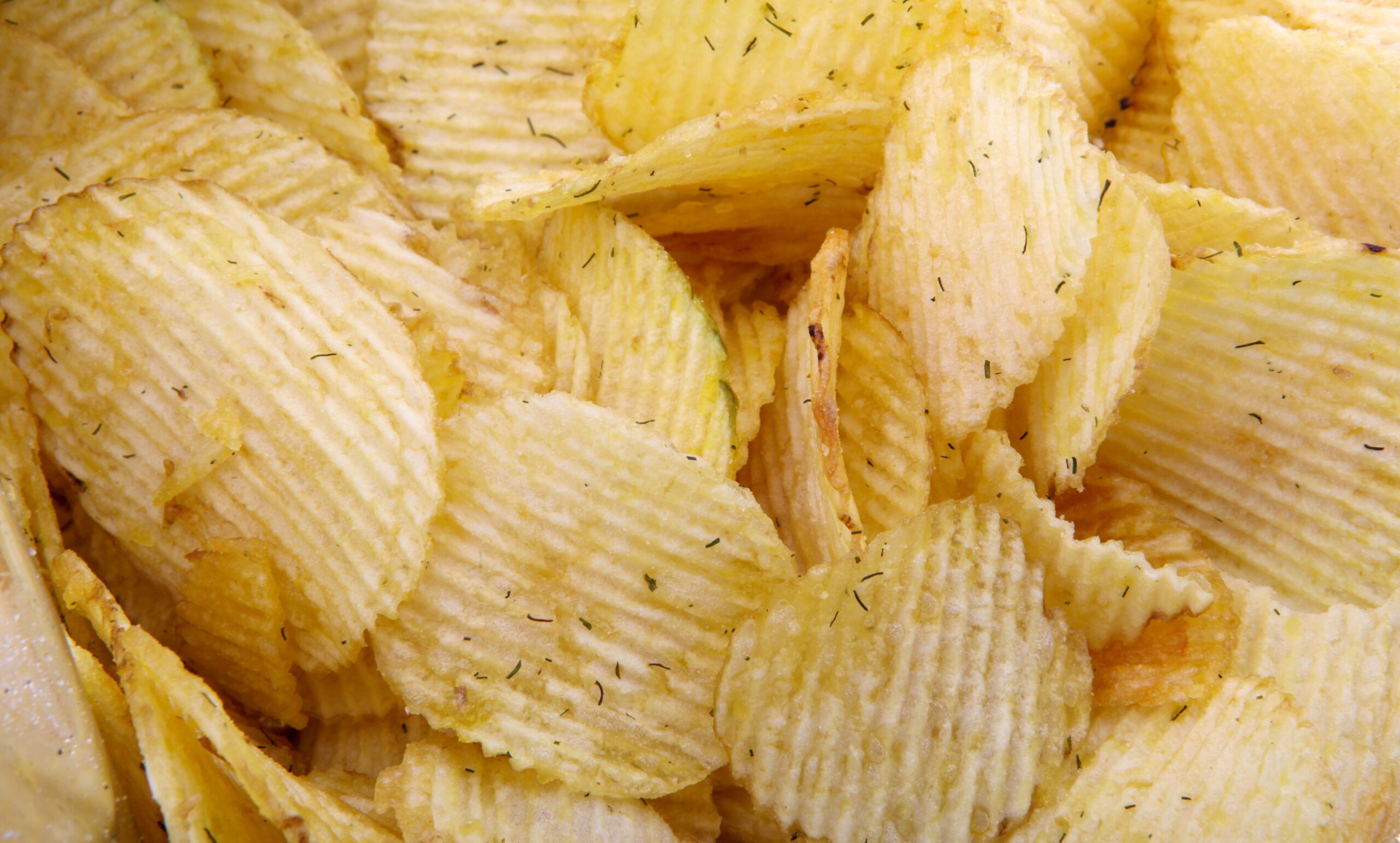 Texture Of Homemade Potato Chips