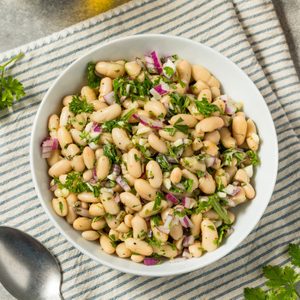white bean summer salad